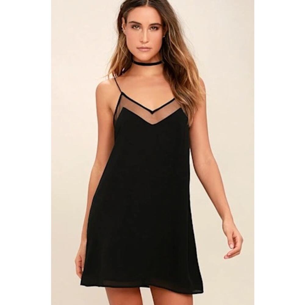 Lulus Black Mini Dress